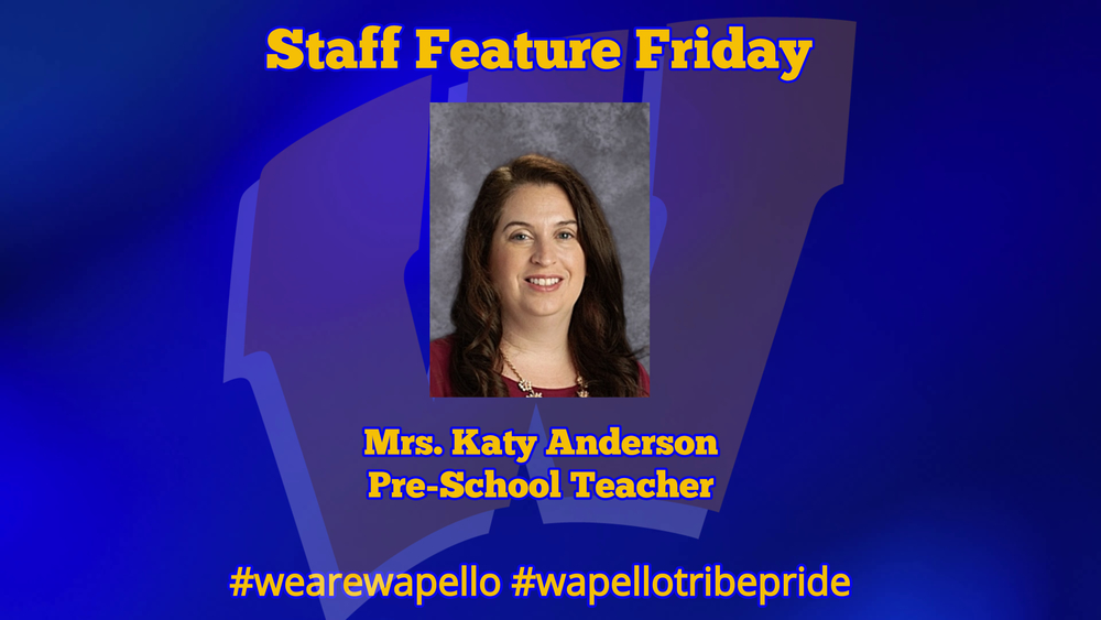 Staff Feature - Katy Anderson