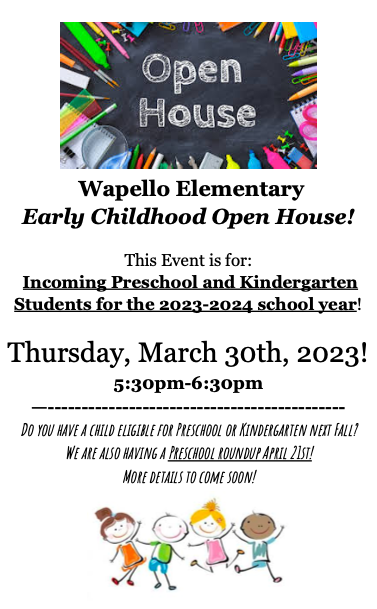 Early Childhood Open House