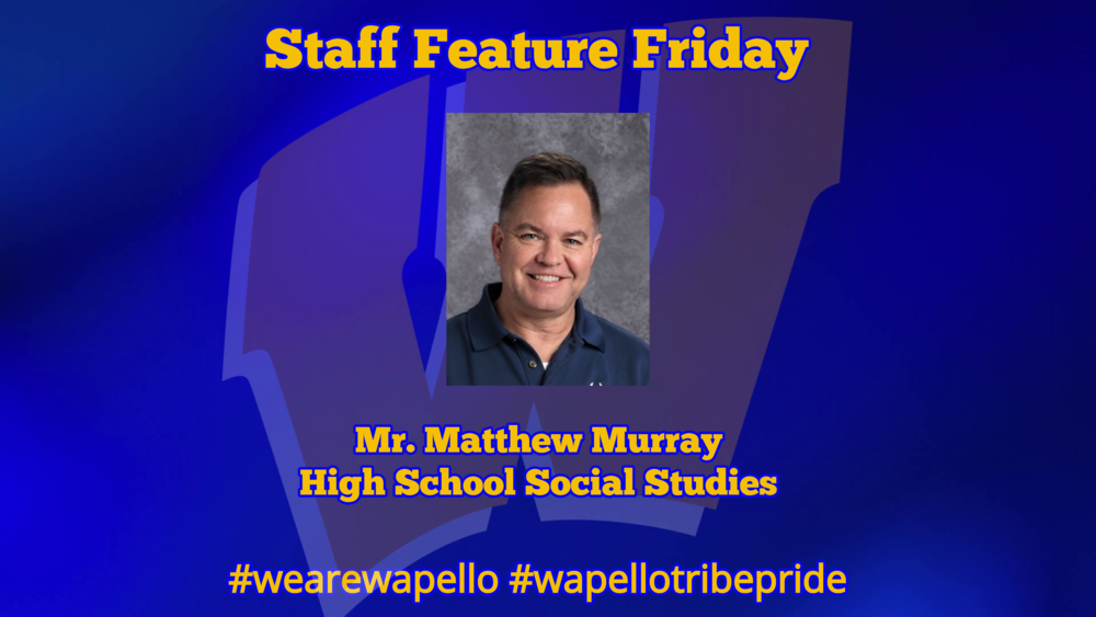 Staff Feature - Matthew Murray