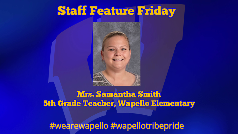 Staff Feature - Samantha Smith