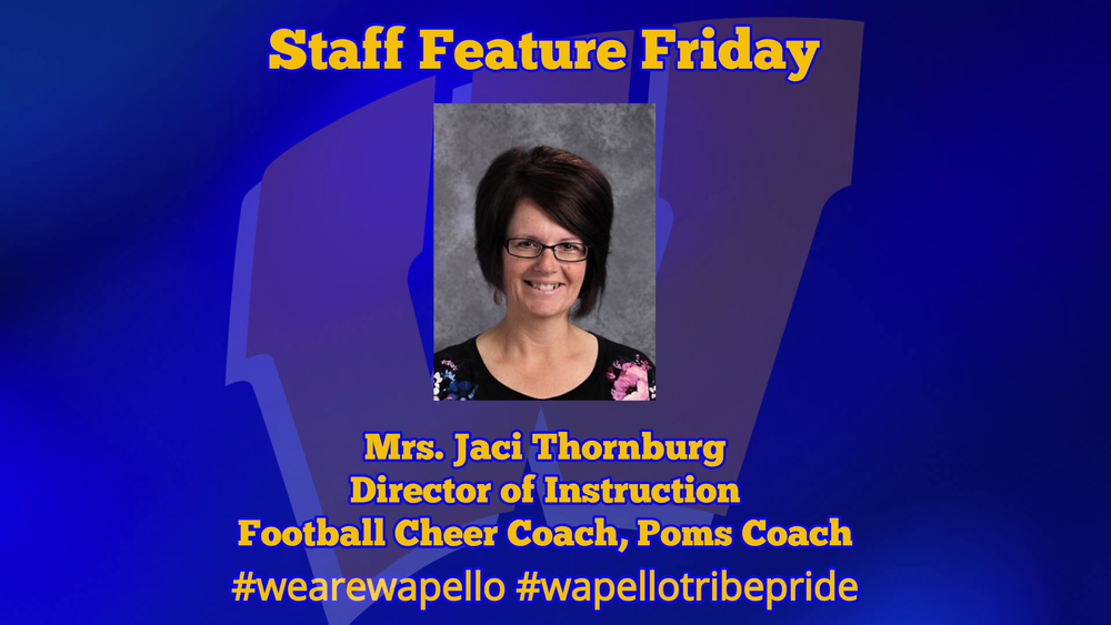 Staff Feature - Jaci Thornburg