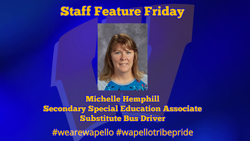 Staff Feature - Michelle Hemphill