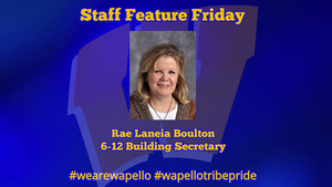Staff Feature Friday - Rae Laneia Boulton