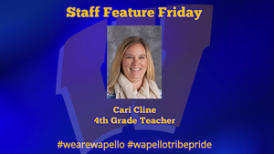 Staff Feature Friday - Cari Cline - 4th Grade Teacher