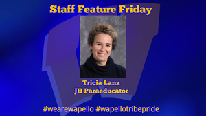 Staff Feature Friday - Tricia Lanz JH Paraeducator
