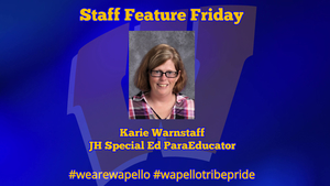 Staff Feature Friday - Karie Warnstaff