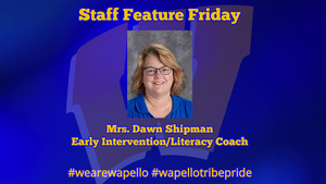 Staff Feature Friday - Mrs. Dawn Shipman