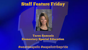 Staff Feature Friday - Taren Samuels, Elementary Special Education