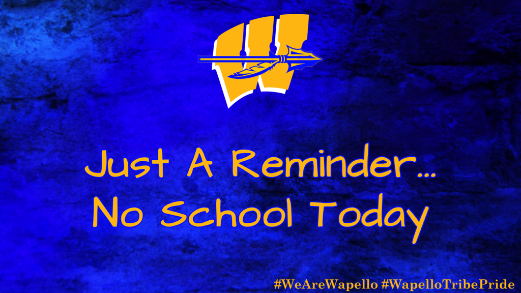 No School Reminder