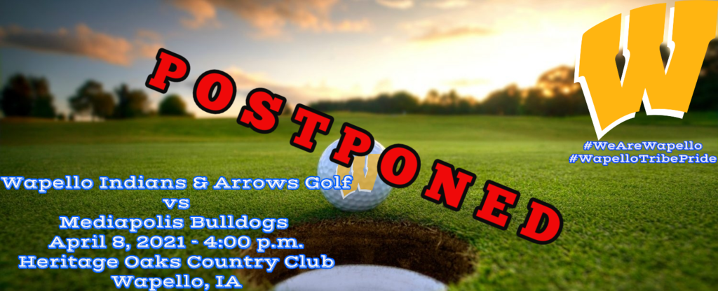 Golf Postponed