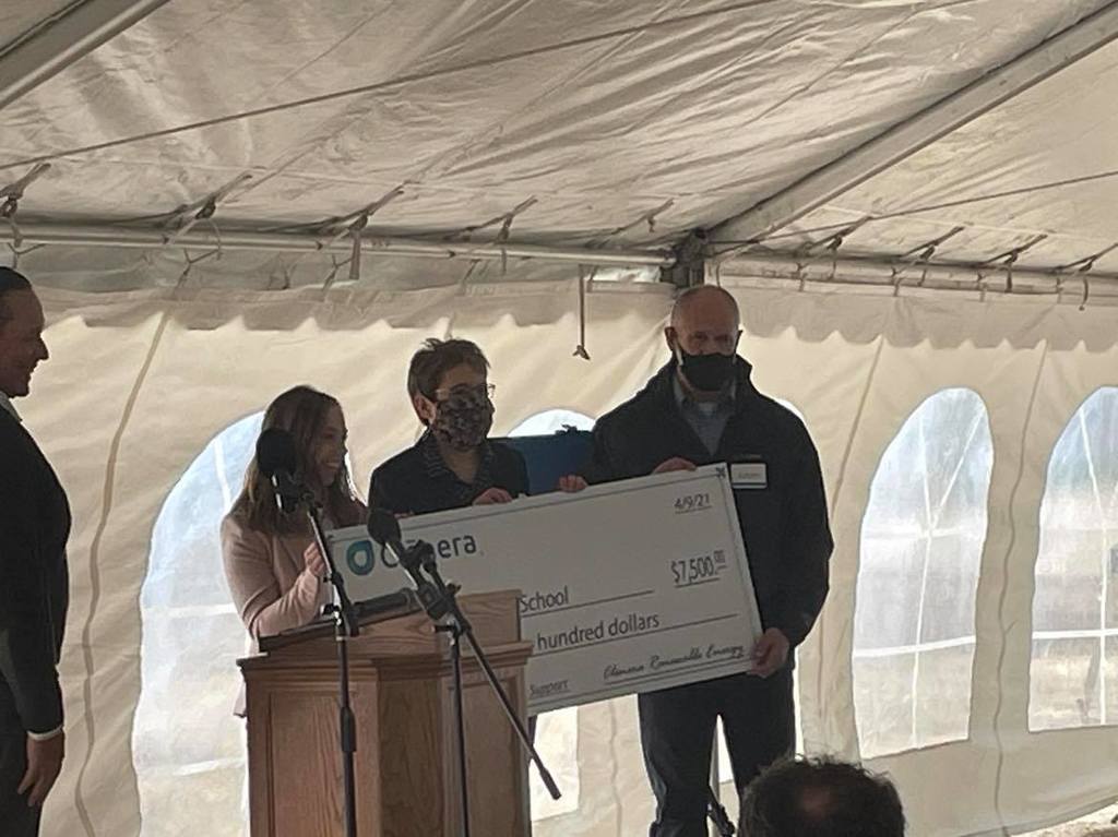 Wapello Solar Farm Ribbon Cutting
