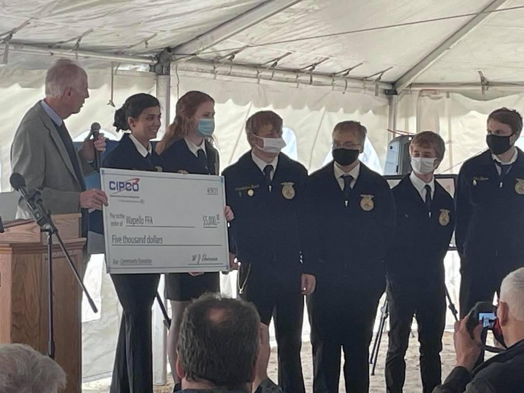 Wapello Solar Farm Ribbon Cutting