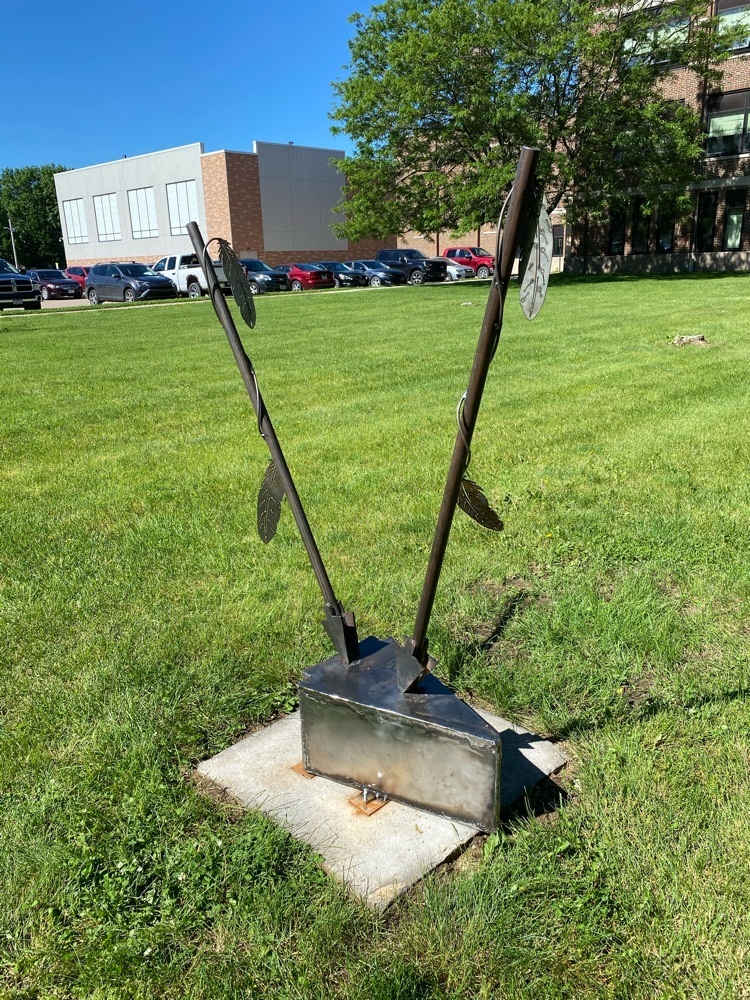finished sculpture