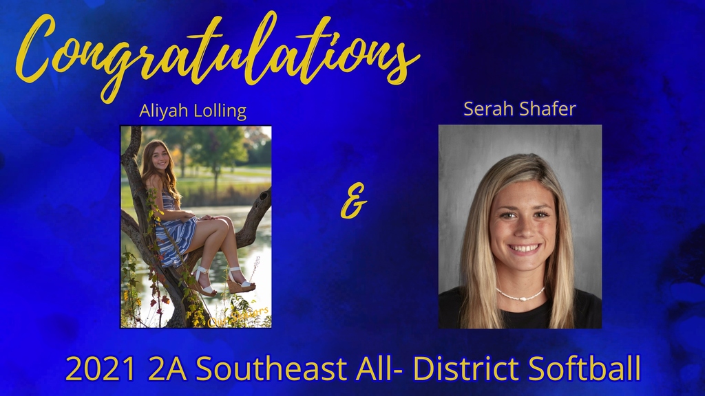 IGCA 2A All-District Softball