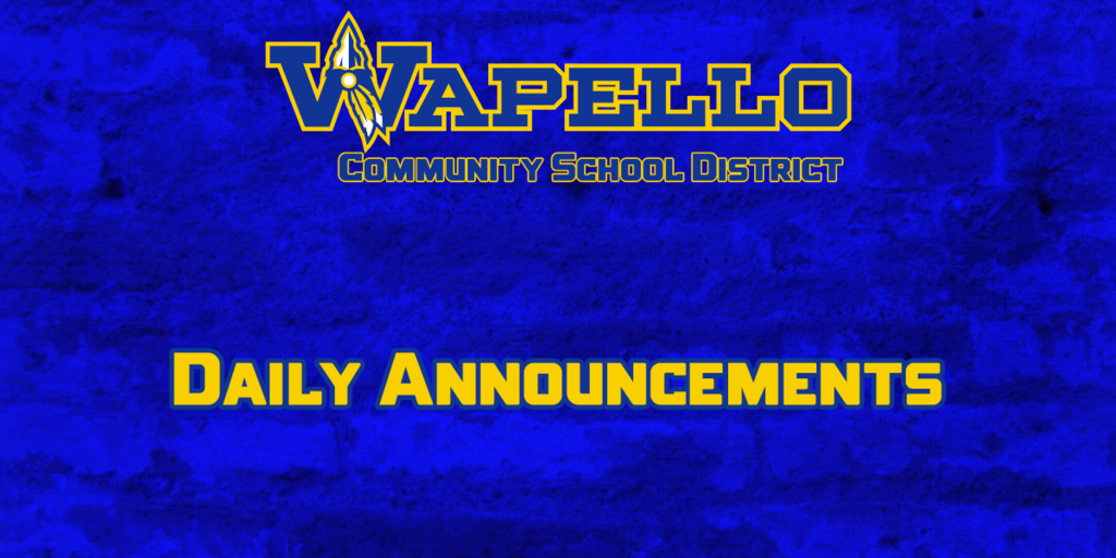 Live Feed  Wapello Community Schools