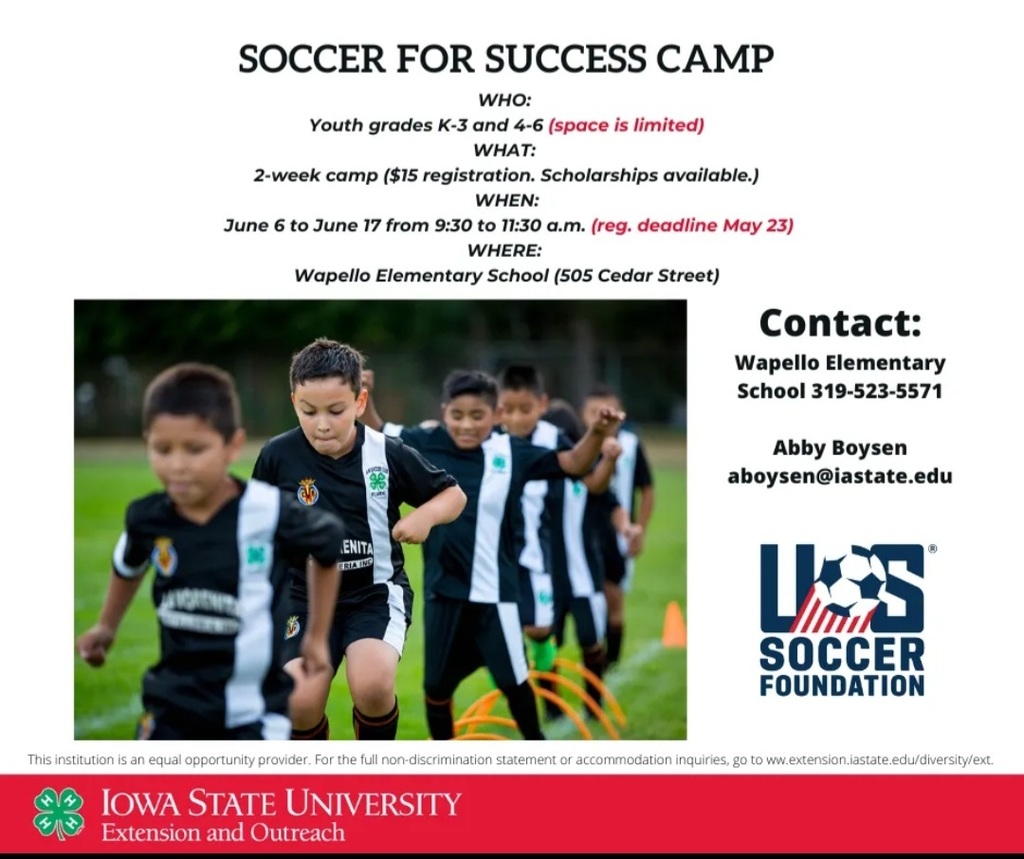 Soccer for Success Camp